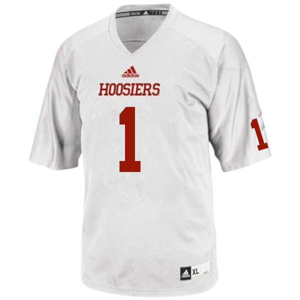 Men #1 Whop Philyor Indiana Hoosiers College Football Jerseys Sale-White